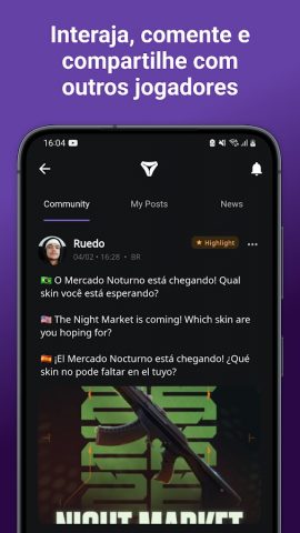 SpikeHub — Comunidade Valorant для Android — скриншот 2