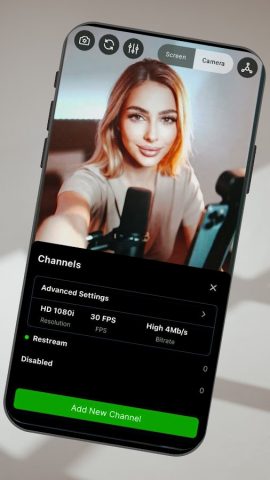 SplitCam Live Multistreaming для Android — скриншот 4