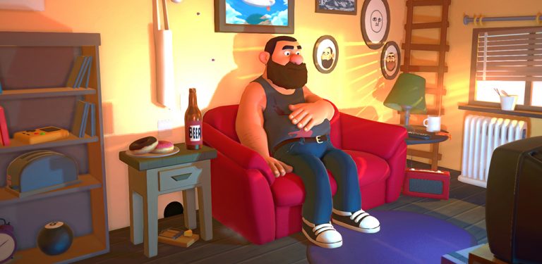 Спящий парень для Android — скриншот 1