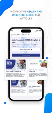 Star Health для iOS — скриншот 3