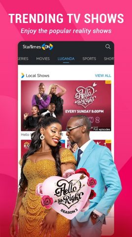 StarTimes ON-Live TV, Football для Android — скриншот 5