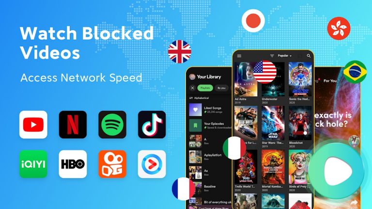 Starlink VPN — Jump Speed для Android — скриншот 4