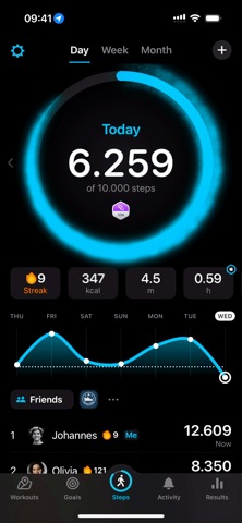 StepsApp шагомер для iOS — официальный трейлер