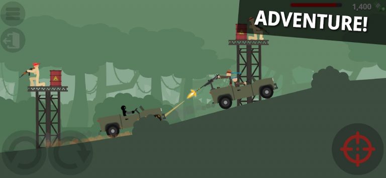 Stick Box Ragdoll Playground для Android — скриншот 1