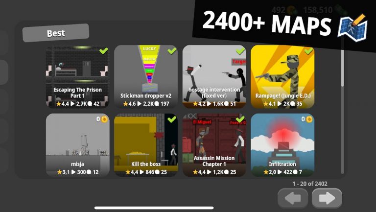 Stick Box Ragdoll Playground для Android — скриншот 3