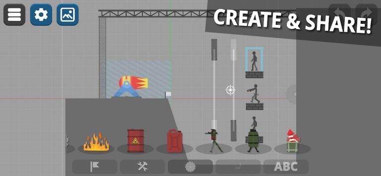 Stick Box Ragdoll Playground для Android — скриншот 4