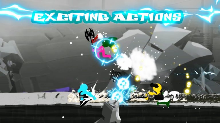 Stickman The Flash — скриншот 1