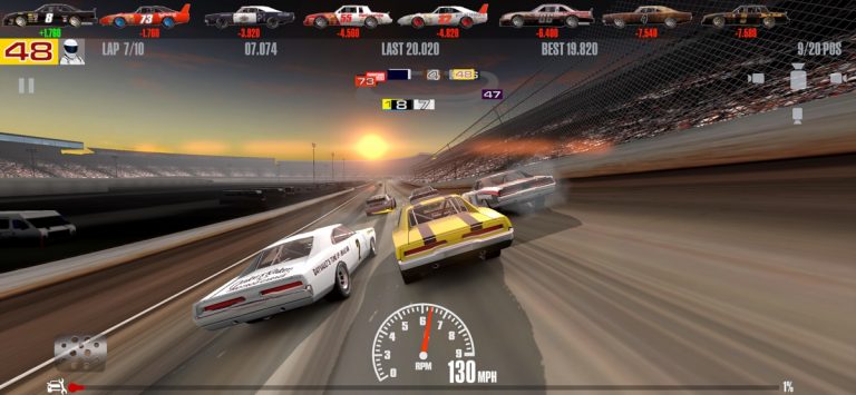 Stock Car Racing для iOS — скриншот 3