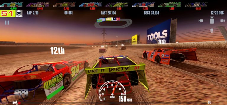 Stock Car Racing для iOS — скриншот 4