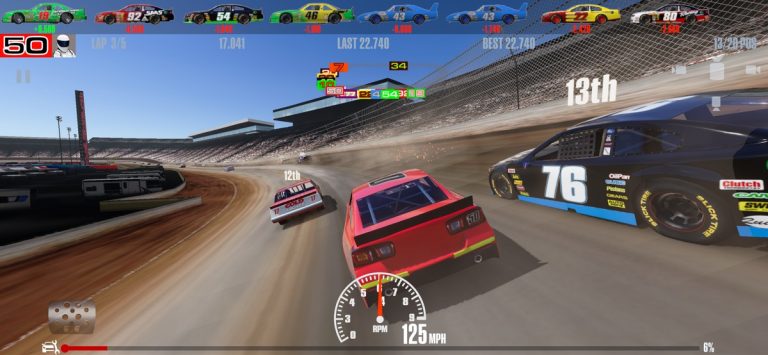 Stock Car Racing для iOS — скриншот 5