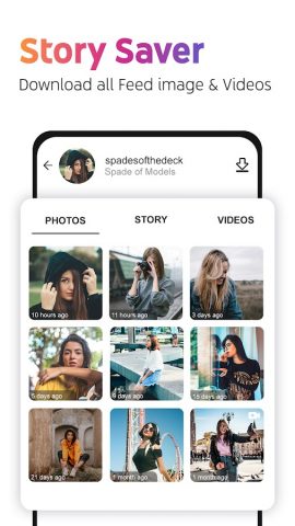 Story Saver для Android — скриншот 2
