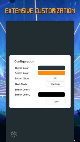 Стробоскопический свет для Android — скриншот 2