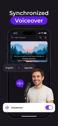 Subtitles Video Translator для iOS — скриншот 1