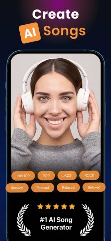 Suno AI: Instant Song Maker для iOS — скриншот 1