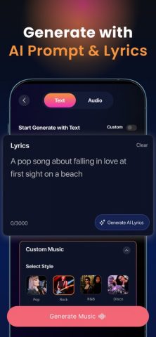 Suno AI: Instant Song Maker для iOS — скриншот 2