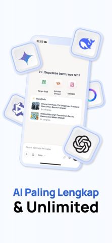Supa AI для iOS — скриншот 1