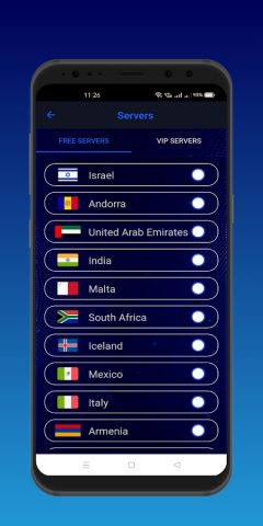 Super — VPN Unlimited Proxy для Android — скриншот 2