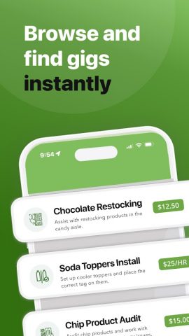 Survey Merchandiser — Gigs для Android — скриншот 2