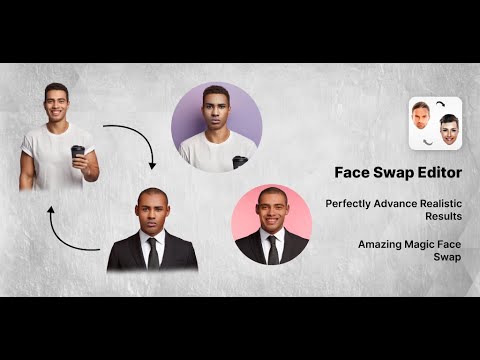 Swap face photo editor для Android — официальный трейлер
