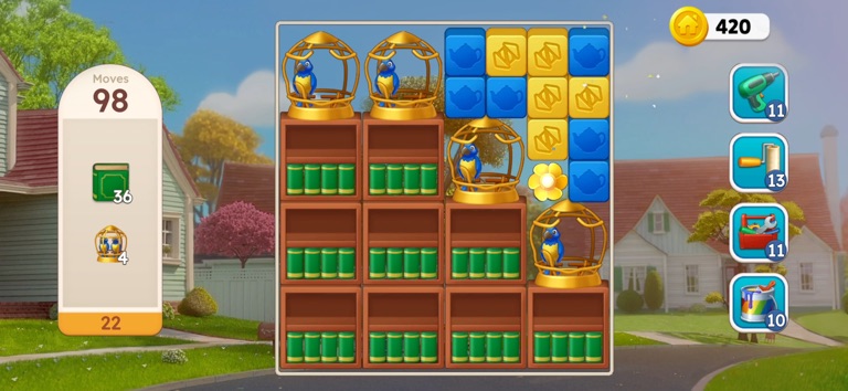 Sweet Home : Design & Blast для iOS — официальный трейлер