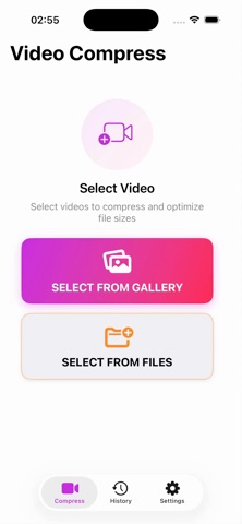Сжатие Видео: Уменьшить Размер для iOS — официальный трейлер