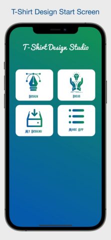 T-Shirt Design Studio для iOS — скриншот 1