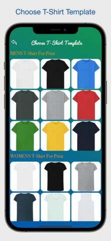 T-Shirt Design Studio для iOS — скриншот 2