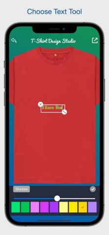 T-Shirt Design Studio для iOS — скриншот 5