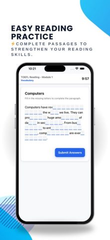TOEFL Practice Test 2026 для iOS — скриншот 2