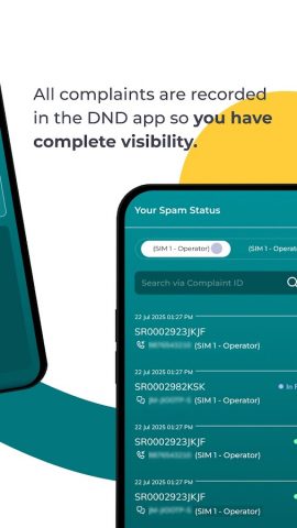 TRAI DND для Android — скриншот 4