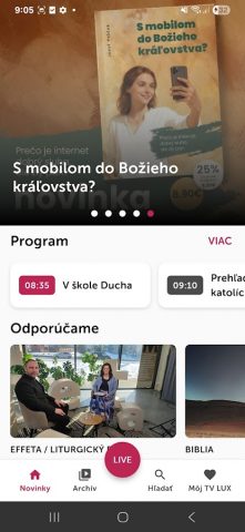 TV LUX для Android — скриншот 1