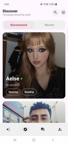 Talk — Anonymous Chat для Android — скриншот 2