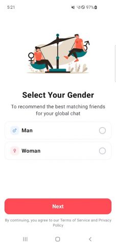 Talk — Anonymous Chat для Android — скриншот 4