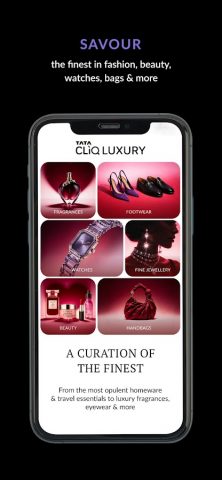 Tata CLiQ Luxury Shopping App для Android — скриншот 2