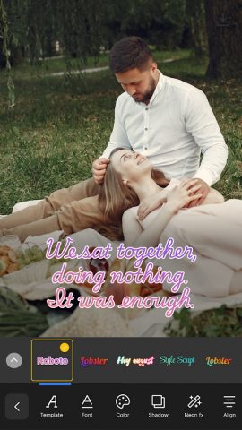 Текст на фото для Android — скриншот 3