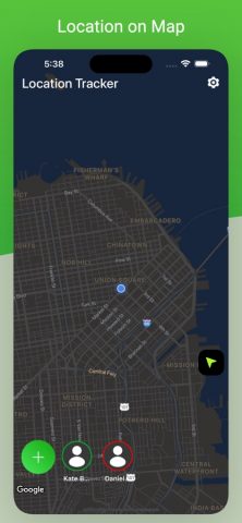 Телефонный трекер: GPS для iOS — скриншот 2