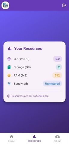 Telegram Bot Hosting для Android — скриншот 5