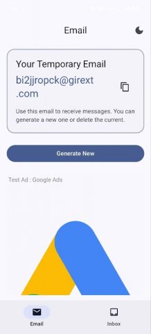 Temp Mail — Disposable Email для Android — скриншот 1