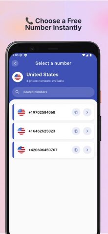 Temp Number Now – Receive SMS для Android — скриншот 2