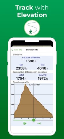 Terra Map — Trail Explorer для iOS — скриншот 3