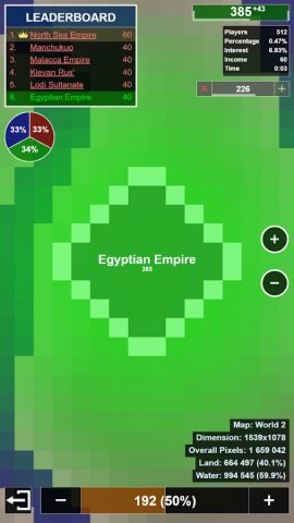 Territorial.io для Android — скриншот 2