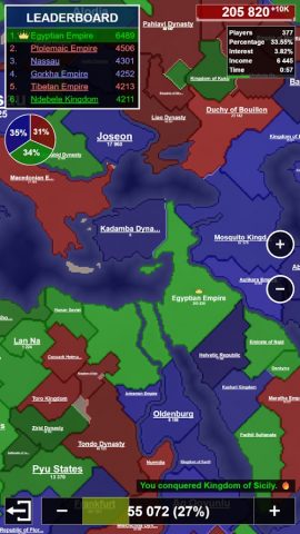 Territorial.io для Android — скриншот 4