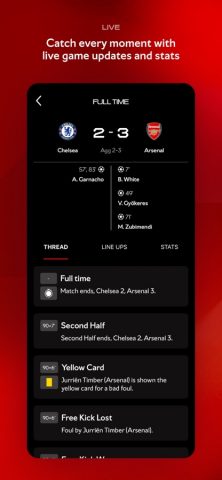 The Arsenal: Official App для iOS — скриншот 2