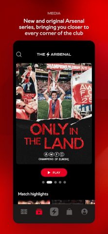 The Arsenal: Official App для Android — скриншот 3