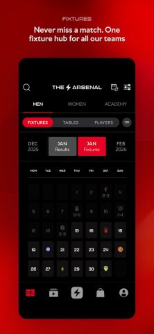 The Arsenal: Official App для Android — скриншот 4