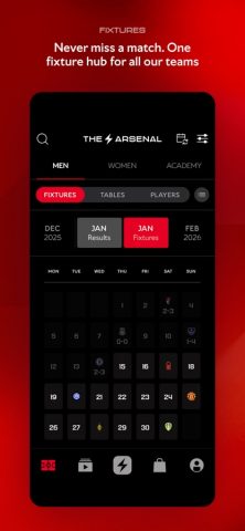The Arsenal: Official App для iOS — скриншот 4