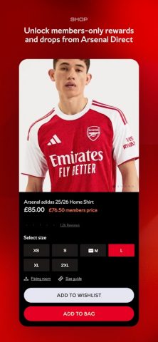 The Arsenal: Official App для Android — скриншот 5