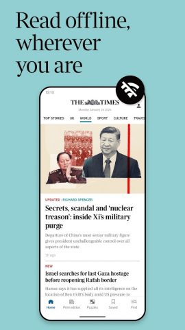 The Times: UK & World News для Android — скриншот 3