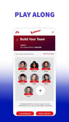 The Voice Official App on NBC для Android — скриншот 2