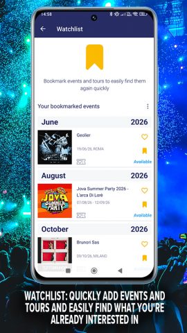 TicketOne: Tickets for Events для Android — скриншот 4